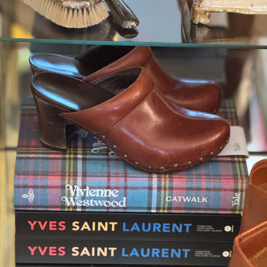 Dansko Leather Clogs