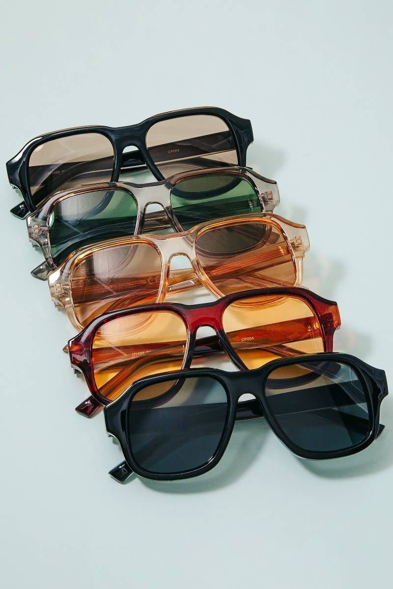 Bryon Aviator Sunglasses