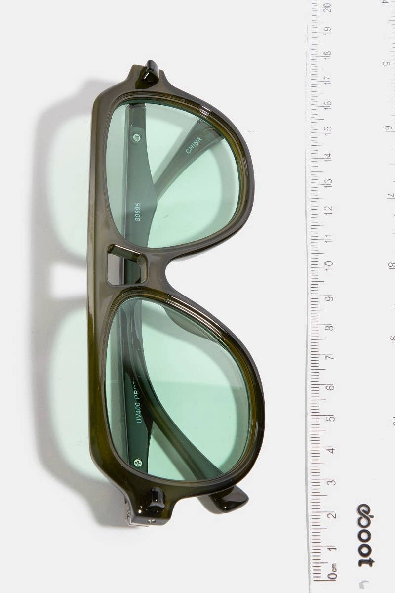 Baron Double Bridge Sunglasses Set