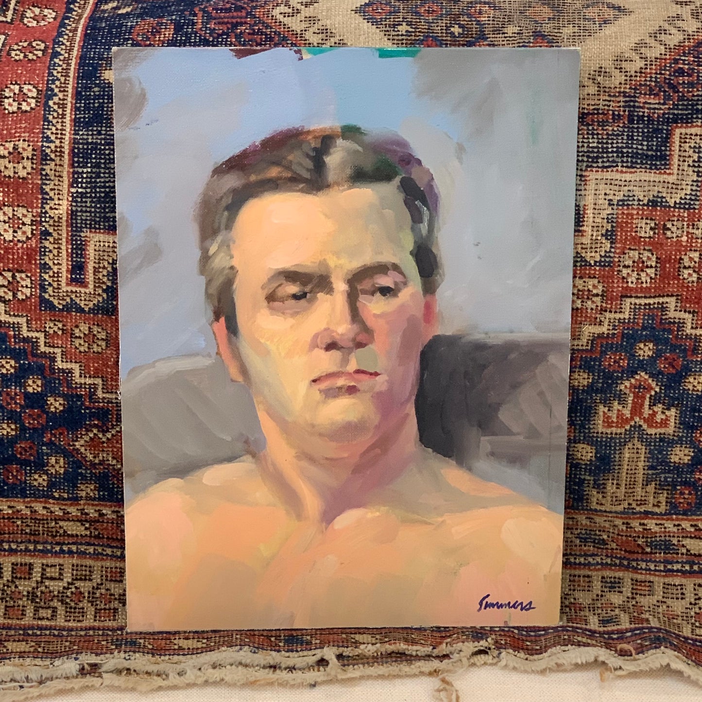 Alan Summers Original Oil Portraits