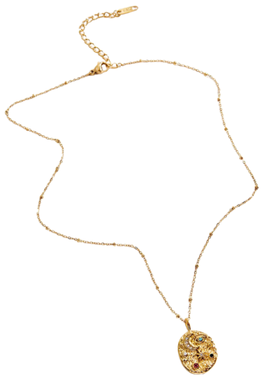 Confetti Coin Necklace