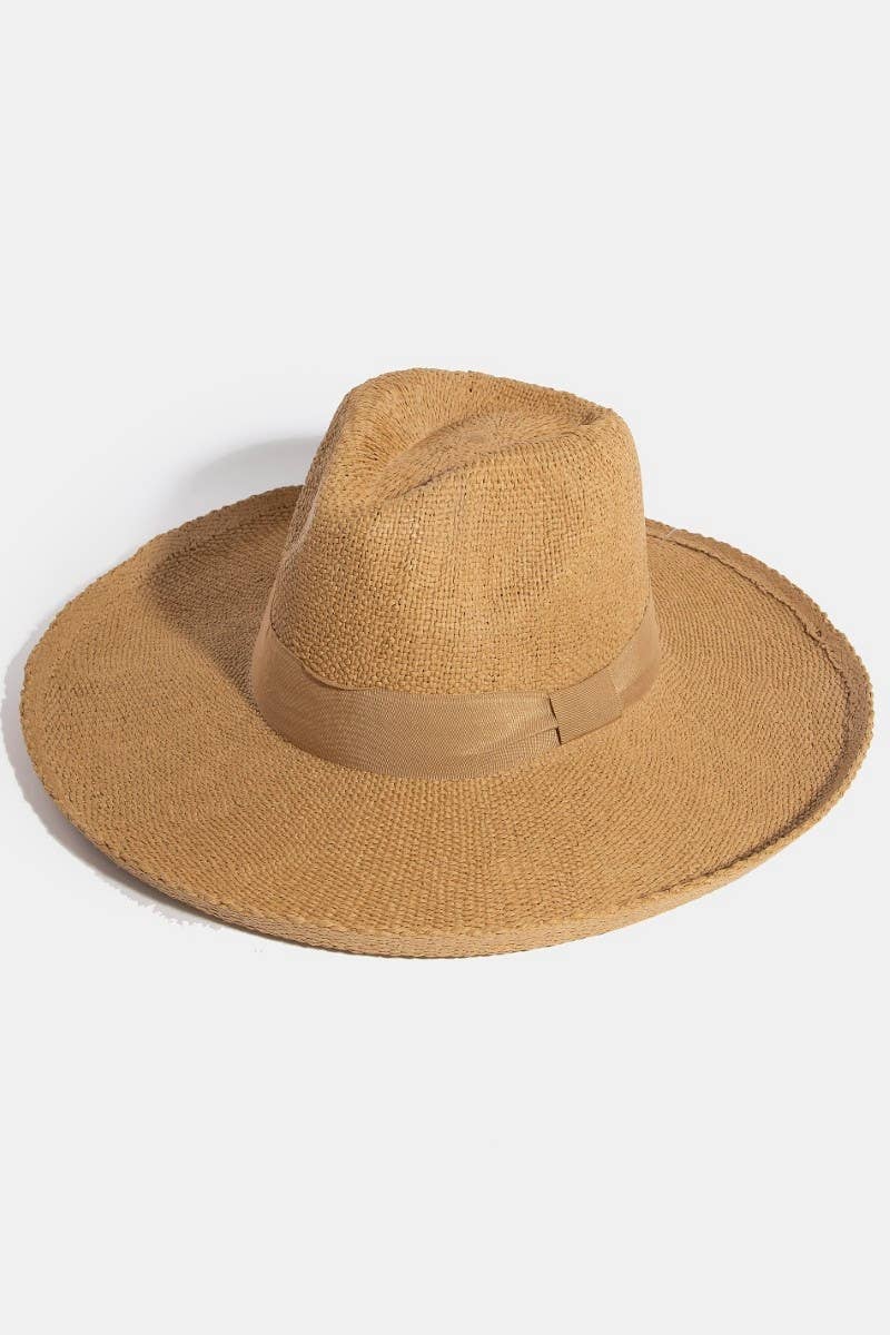 Panama Straw Hat: RUST