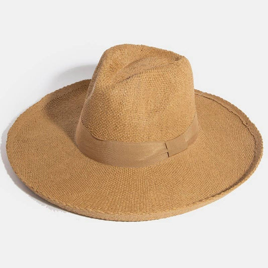 Panama Straw Hat: KHAKI