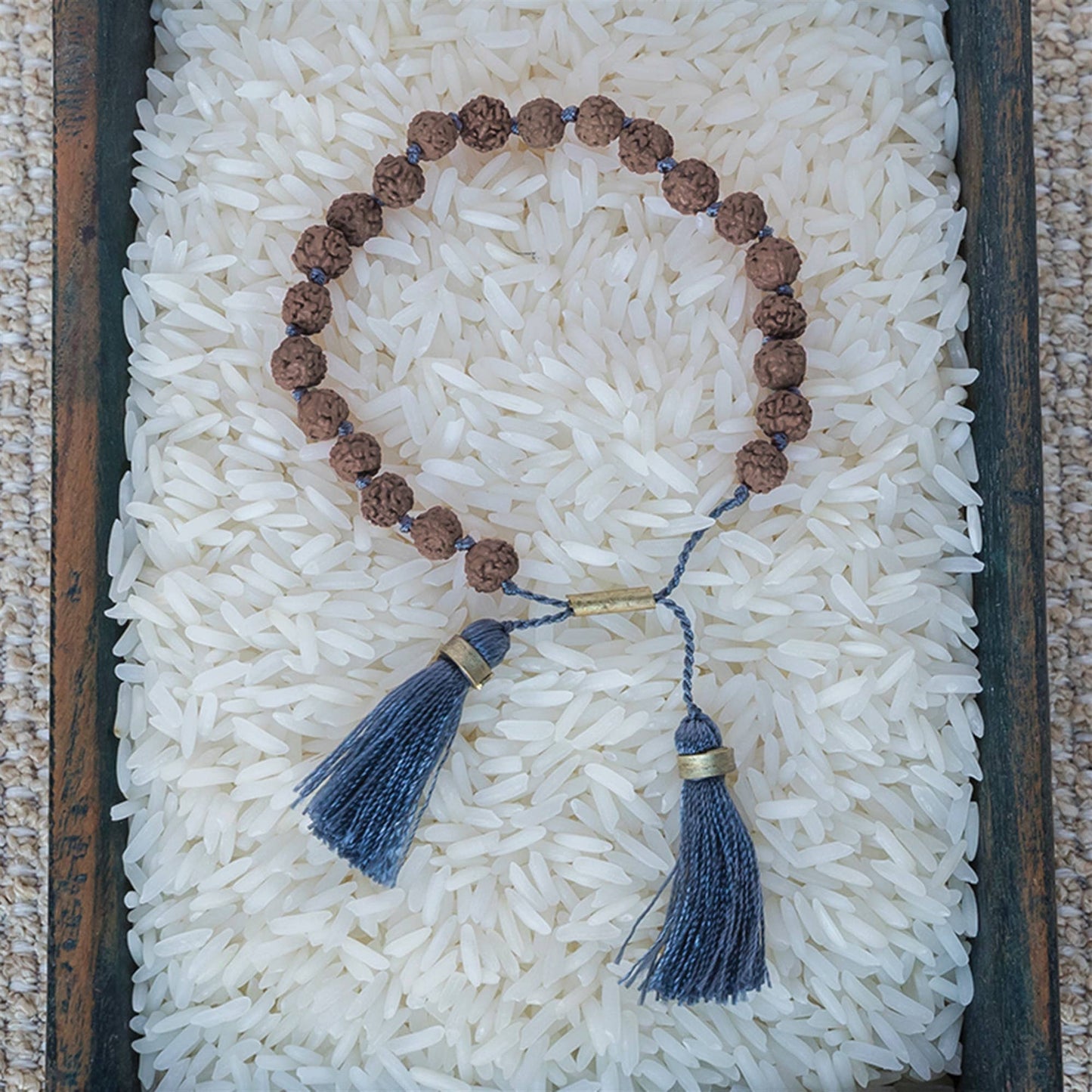 Mala and Tassel Bracelet 2: Brass / Brass Based Jewelry