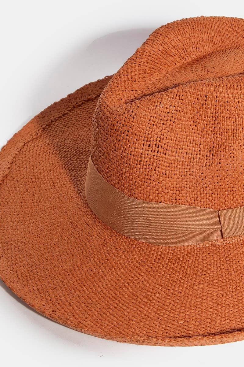 Panama Straw Hat: KHAKI