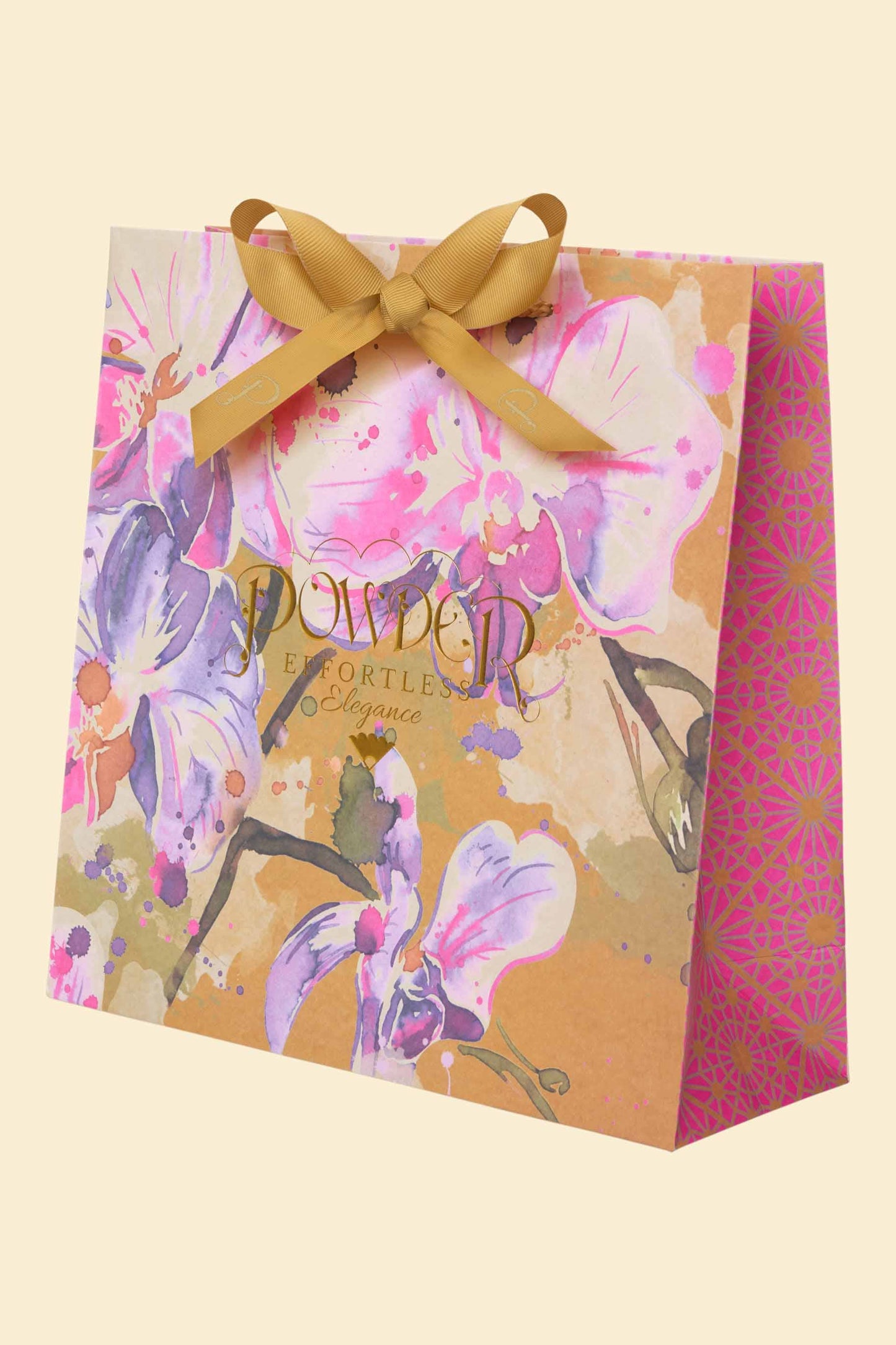 Luxe Folk Art Floral Kimono Gown - Petal
