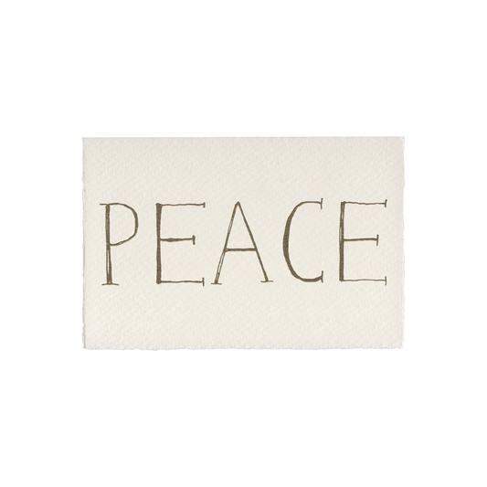 Peace Christmas Card