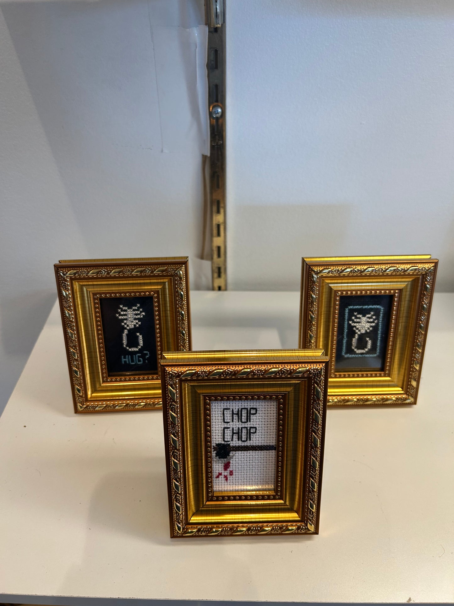 Lara Strang Mini Framed Cross Stitch - Rectangle Frames