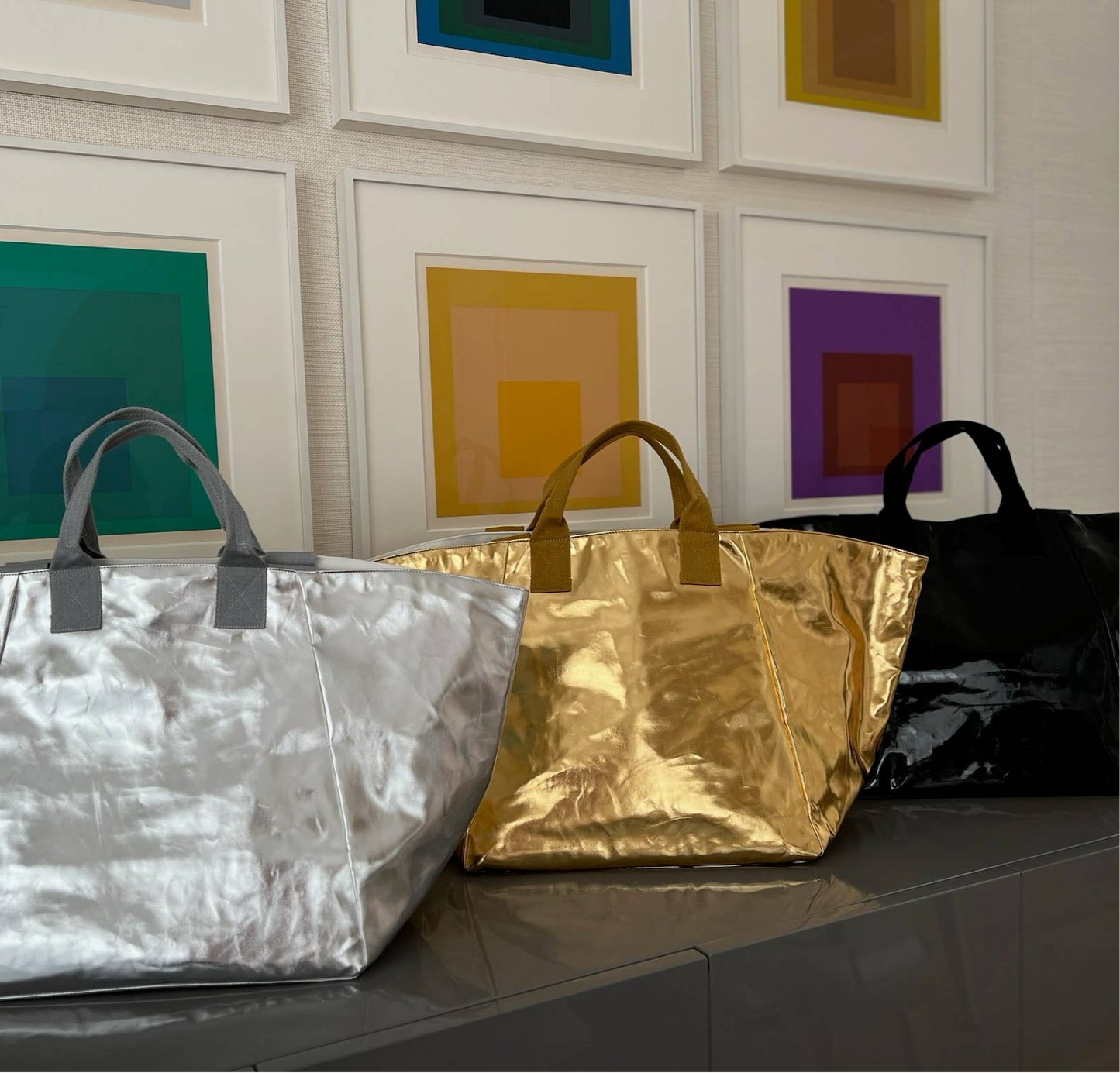 Gold Metallic Chelsea Bag - NEW!