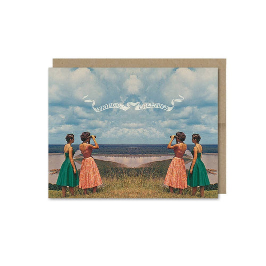 Happy Birthday Binoculars Card