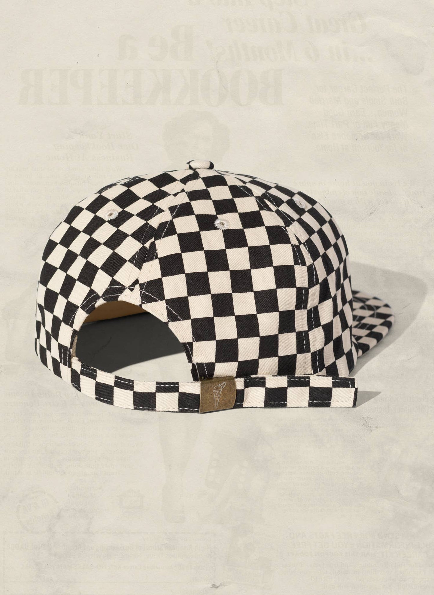 Checkerboard Field Trip Hat (+5 colors): Black