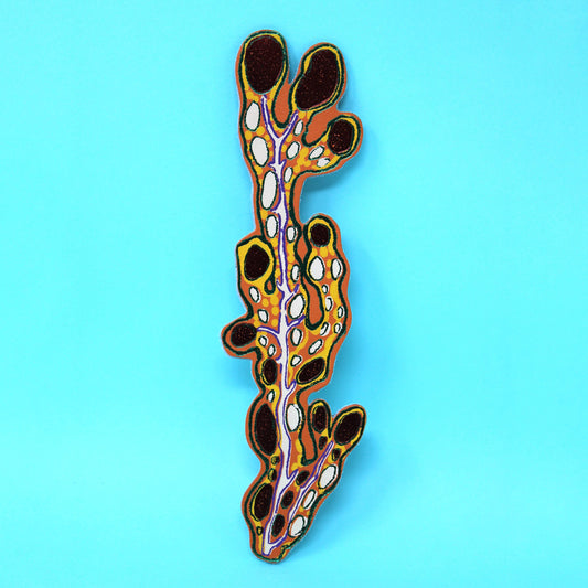 Seareads Bookmark: Orange