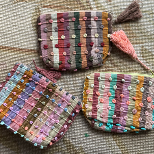 Clyde Hand-Knotted Pouches
