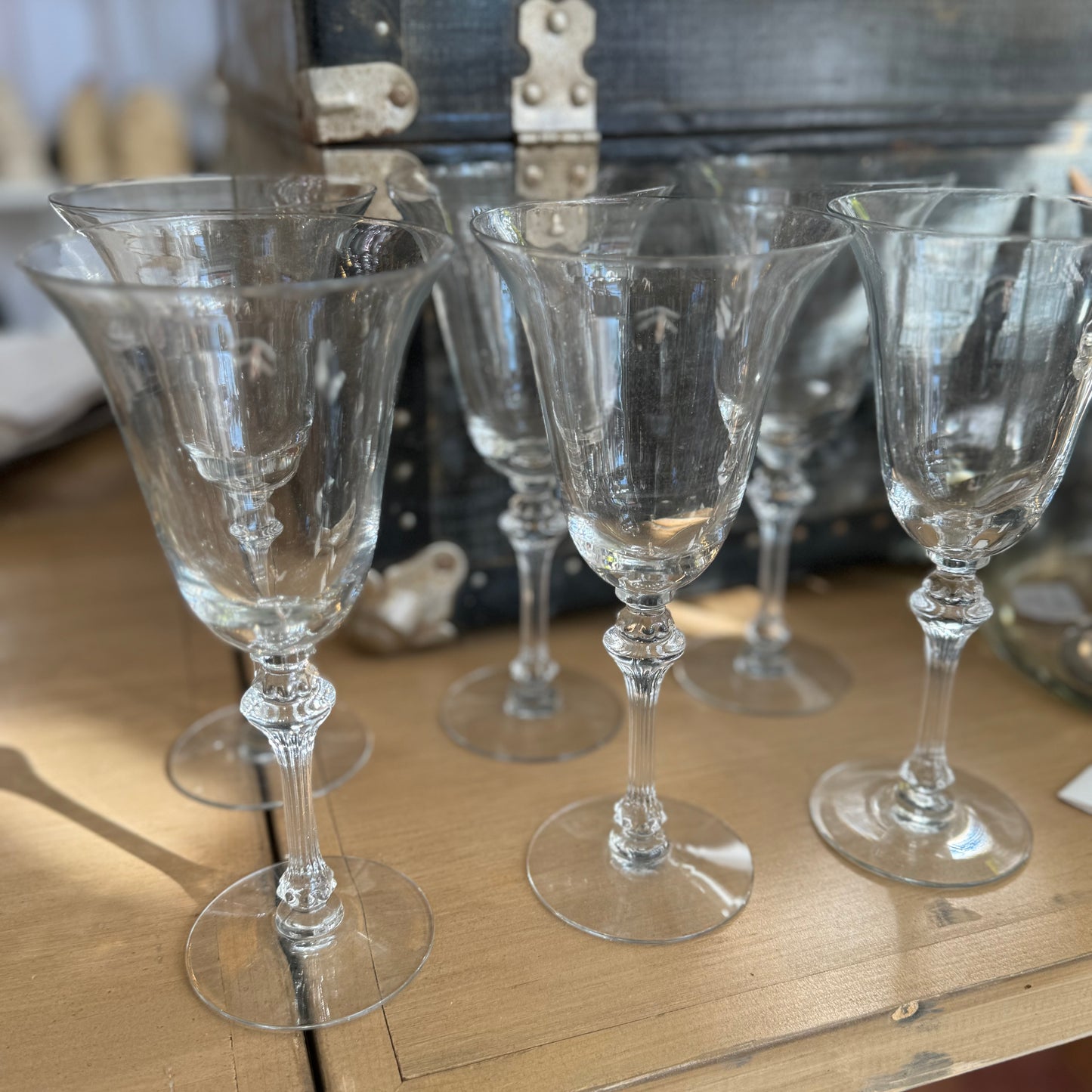 Elaries Vintage Wine Glasses s/5