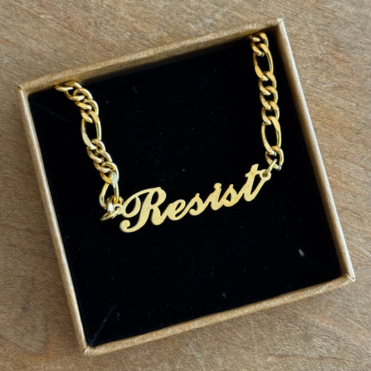 Resist Necklace