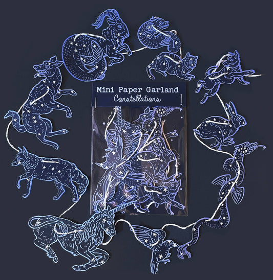 Constellations Mini Paper Garland