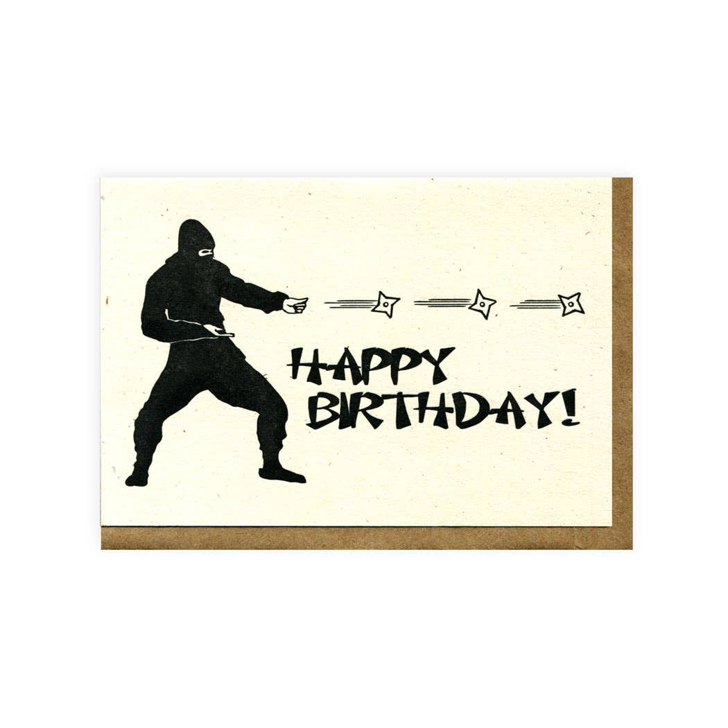 Ninja Birthday Attack