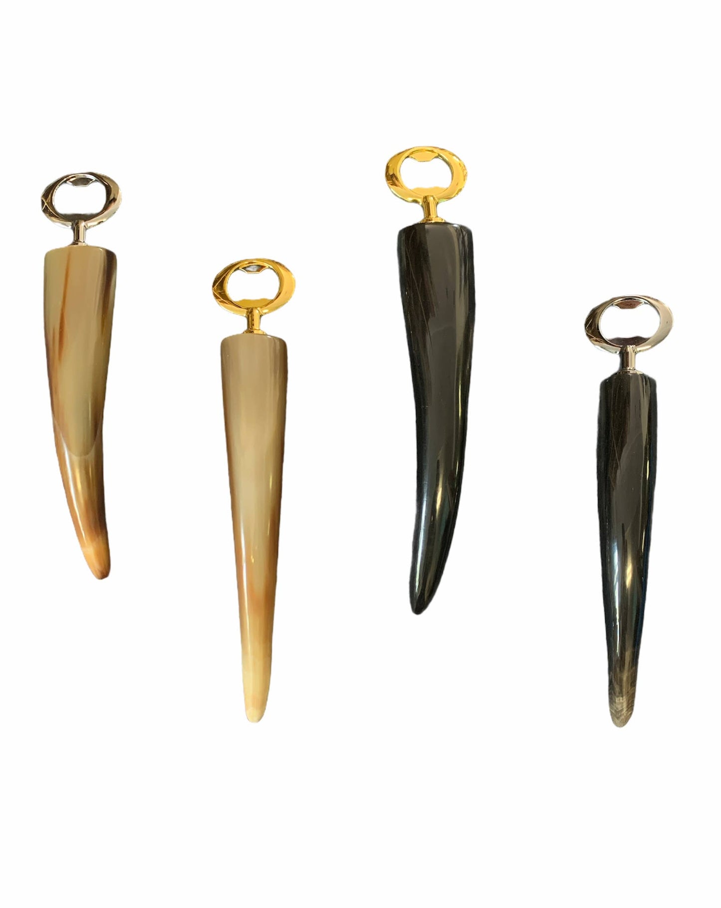 Horn Bottle Opener: Chrome