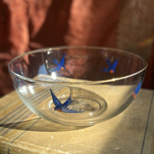 Barn Swallow Serving Bowl