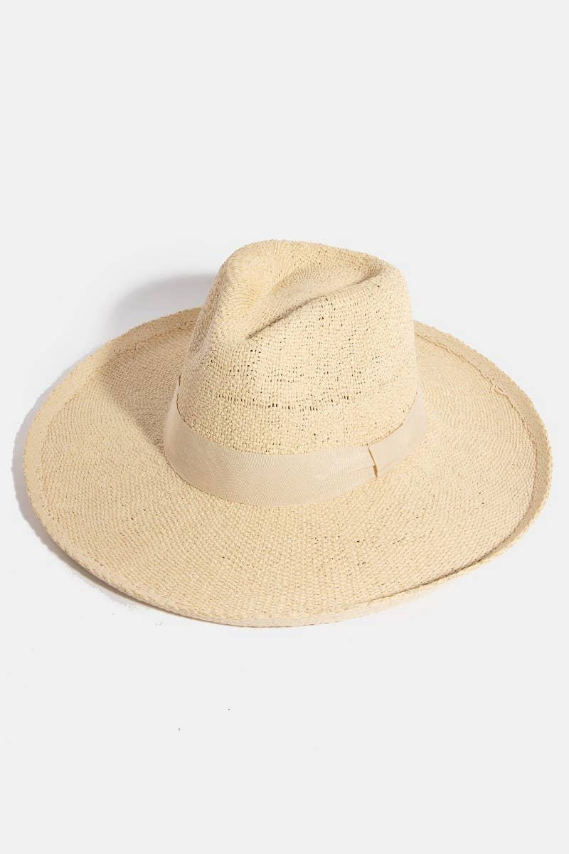 Panama Straw Hat: KHAKI