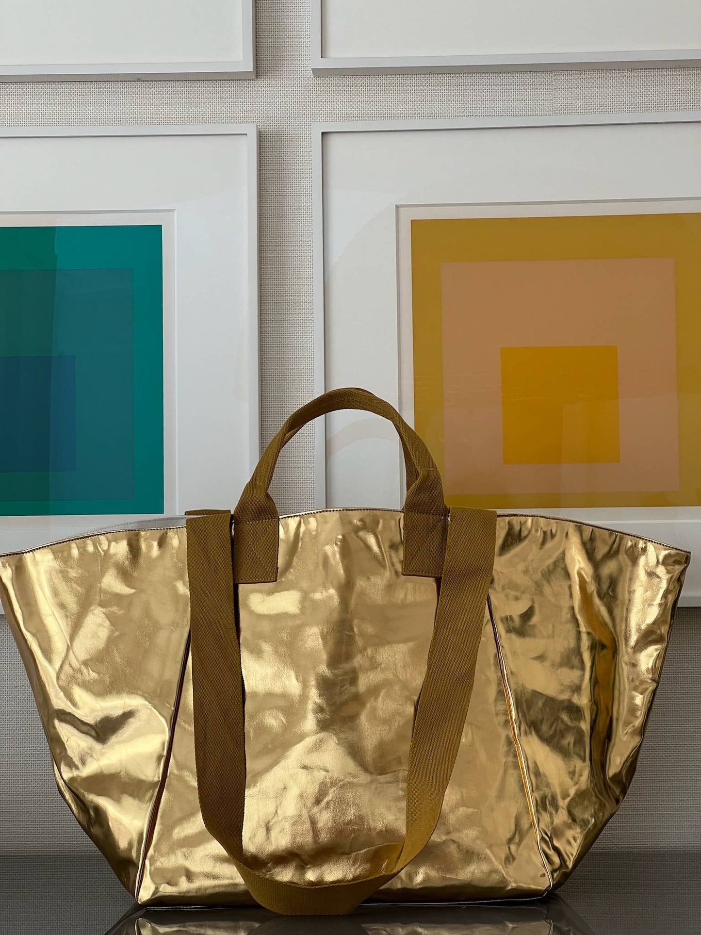 Gold Metallic Chelsea Bag - NEW!