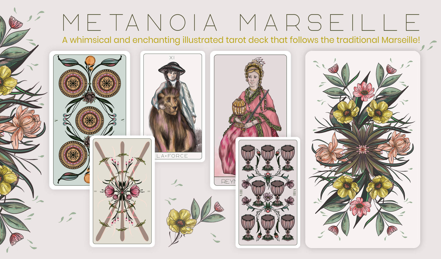 METANOIA MARSEILLE STANDARD SIZE TAROT DECK