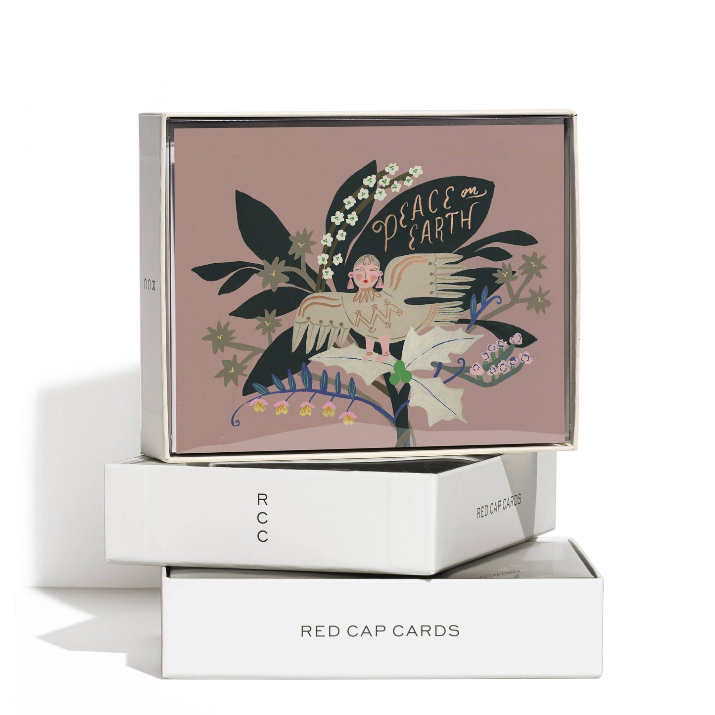 Ladybird holiday greeting card