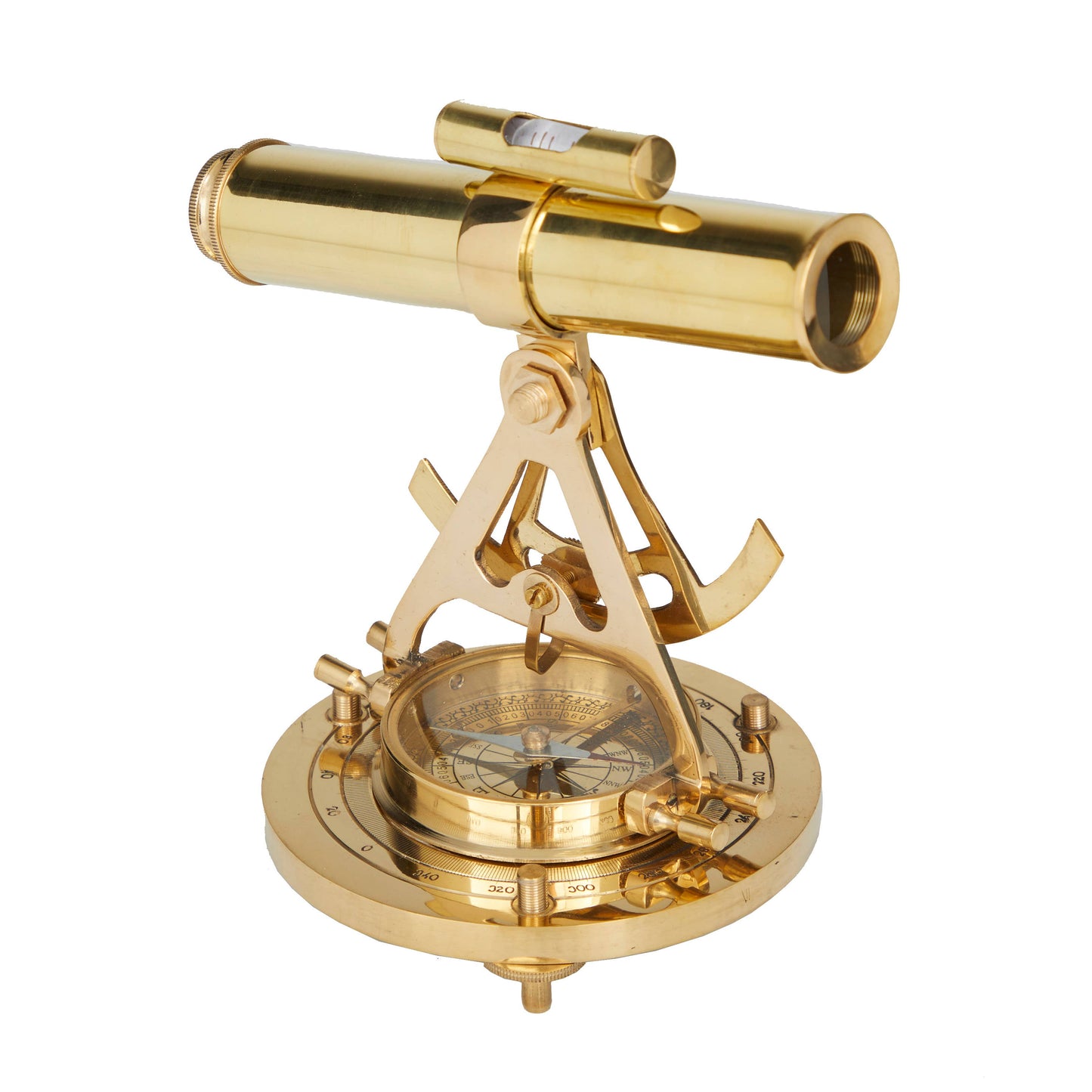 Coastal Brass Metal Telescope