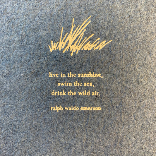 Ralph Waldo Emerson Handmade Paper Inspiration Journal