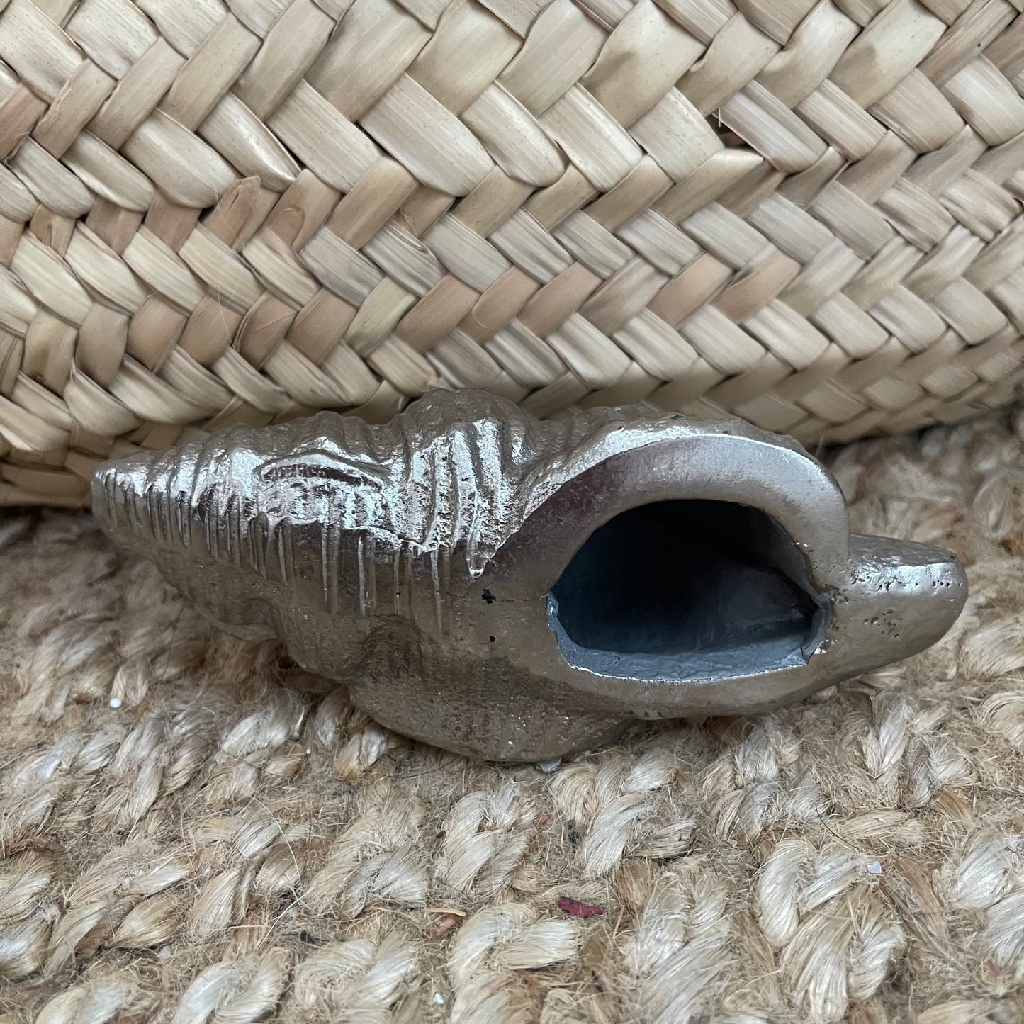 Small Decorative Silver Shell