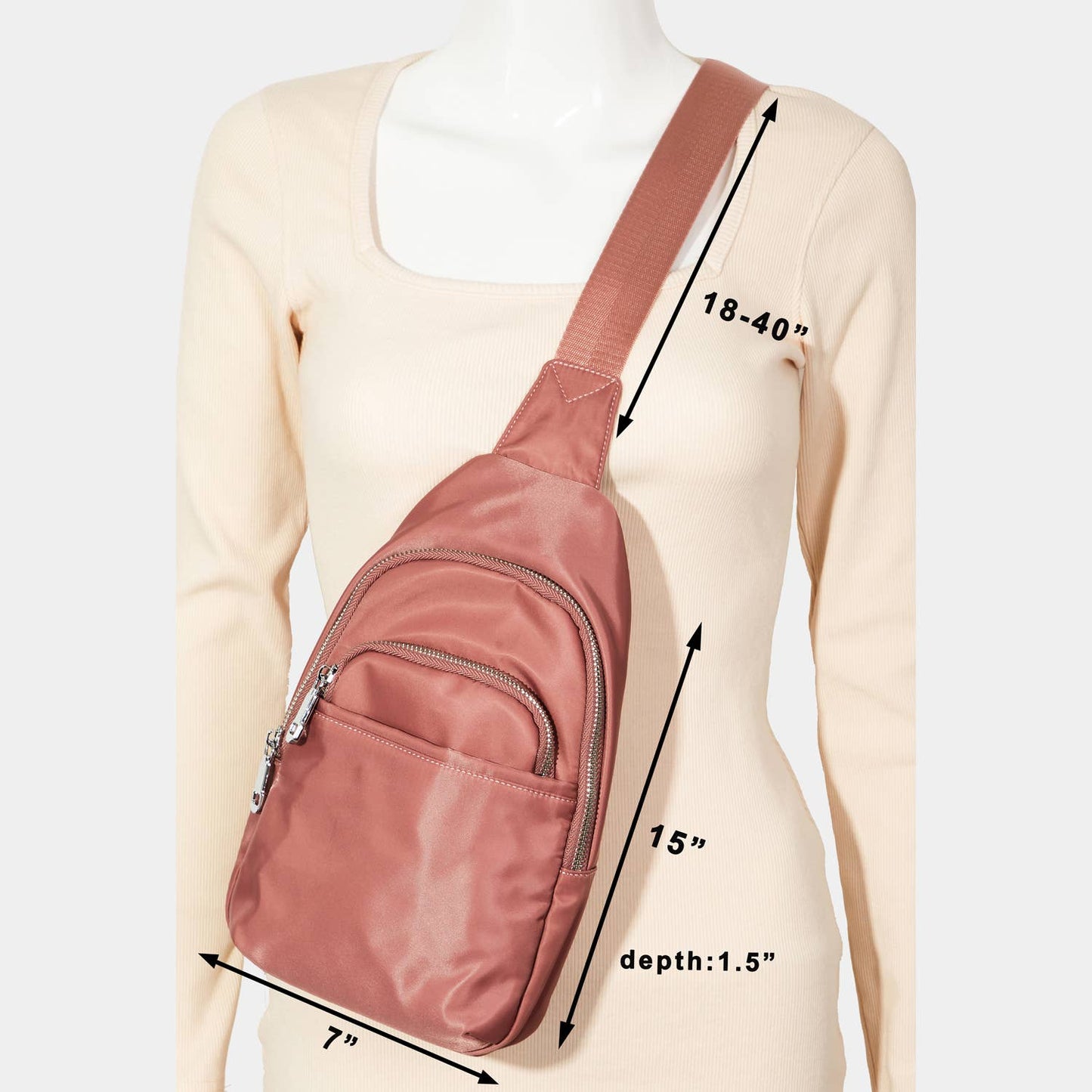 Nylon Sling Bag: PK