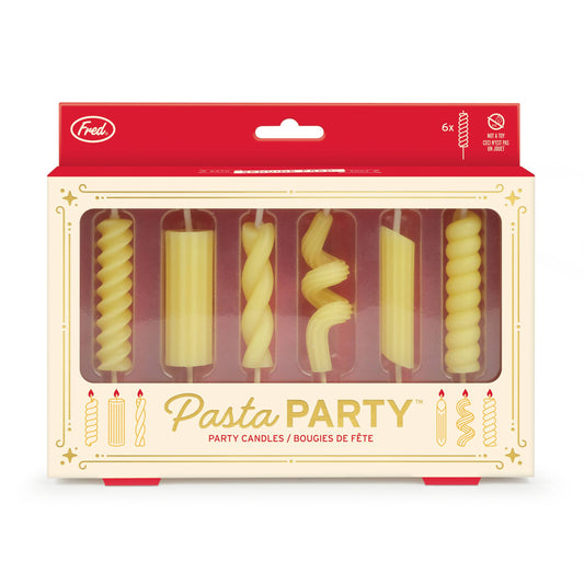 Pasta Party - Noodle Candles - Set of 6