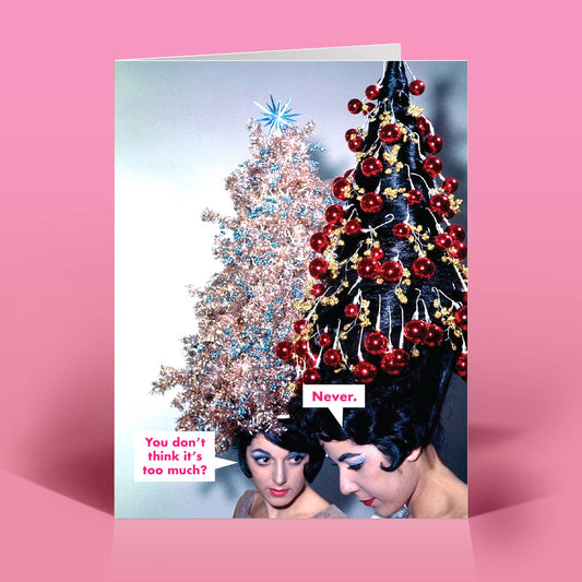Never. Christmas Card