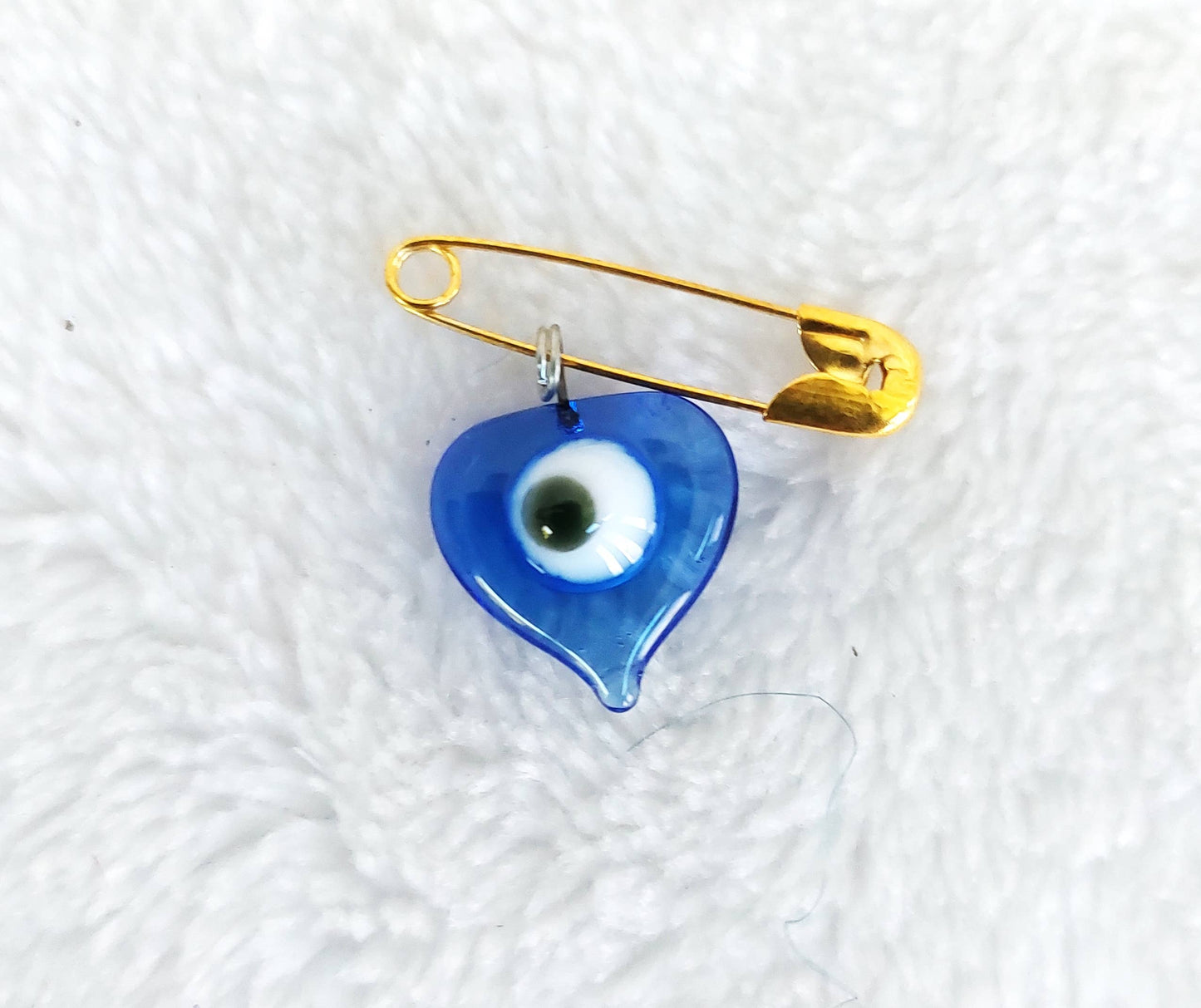 Evil Eye Heart Pins