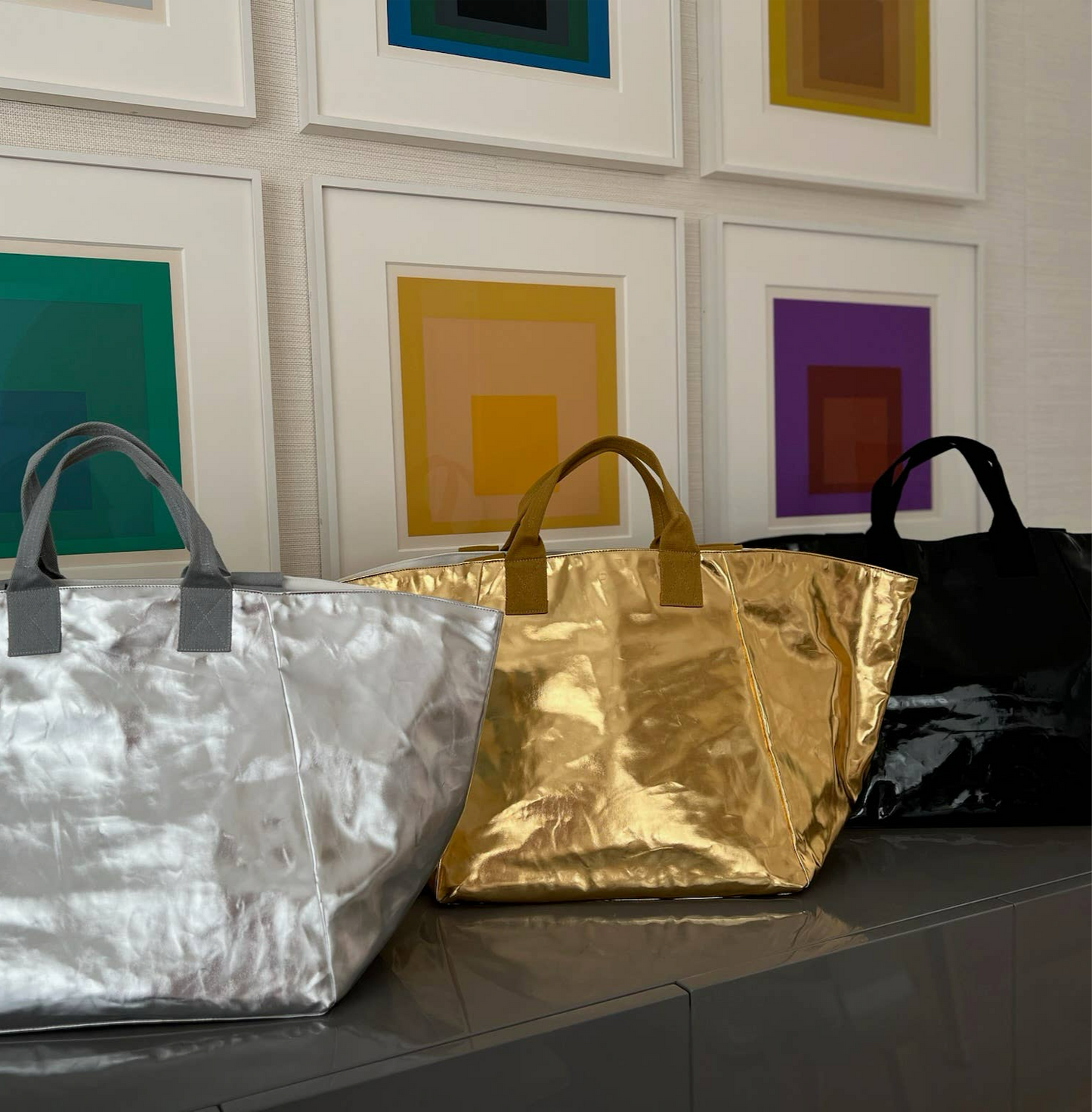 Gold Metallic Chelsea Bag - NEW!