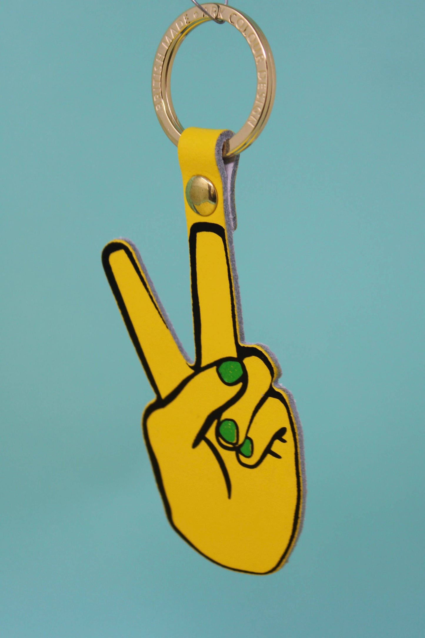 Hand Signs Key Fobs: Flip The Bird