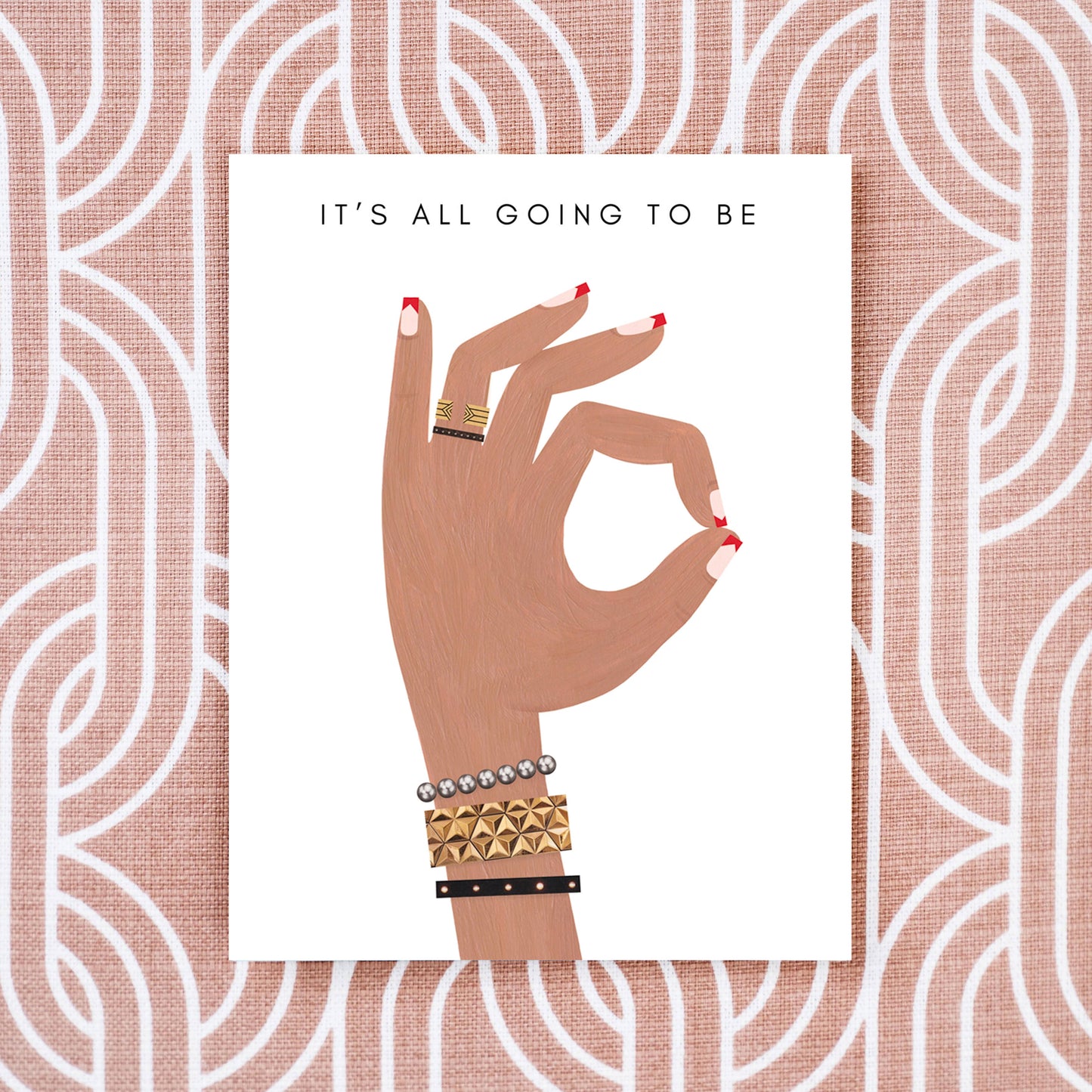 It’s All Ok Greeting Card (asteroid)