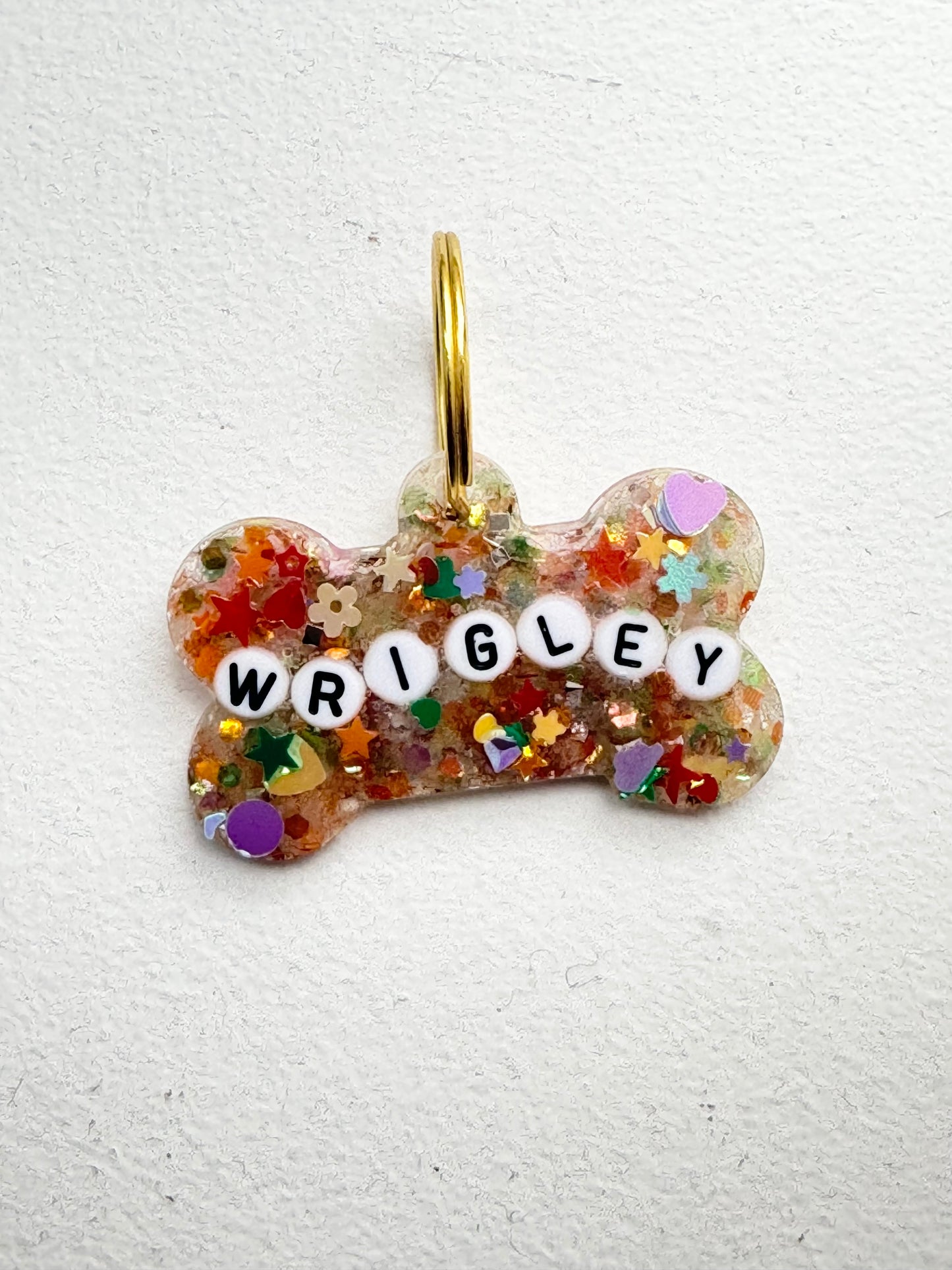 Sweaty Confetti Dog Tags