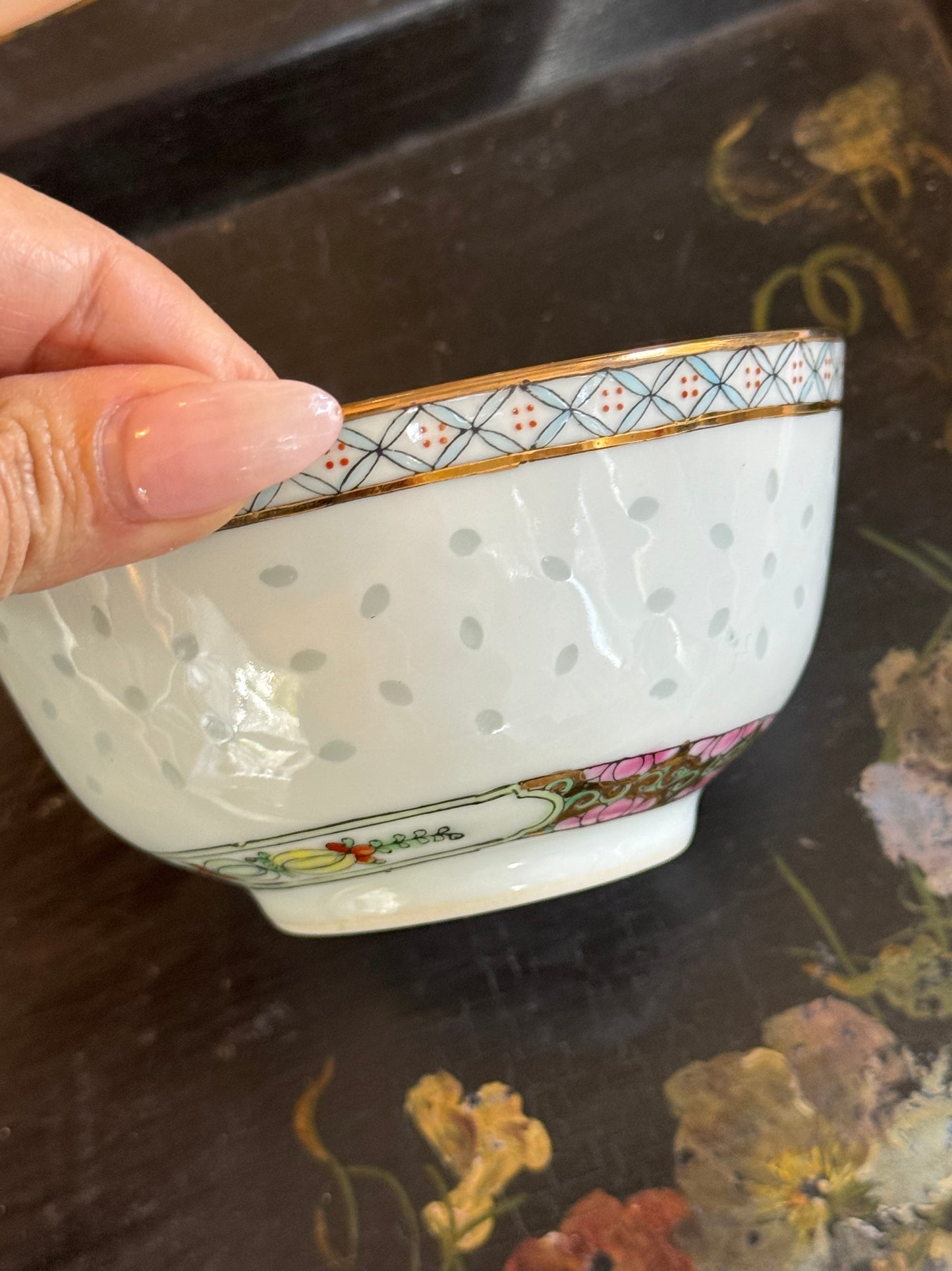 Vintage Rice Bowl