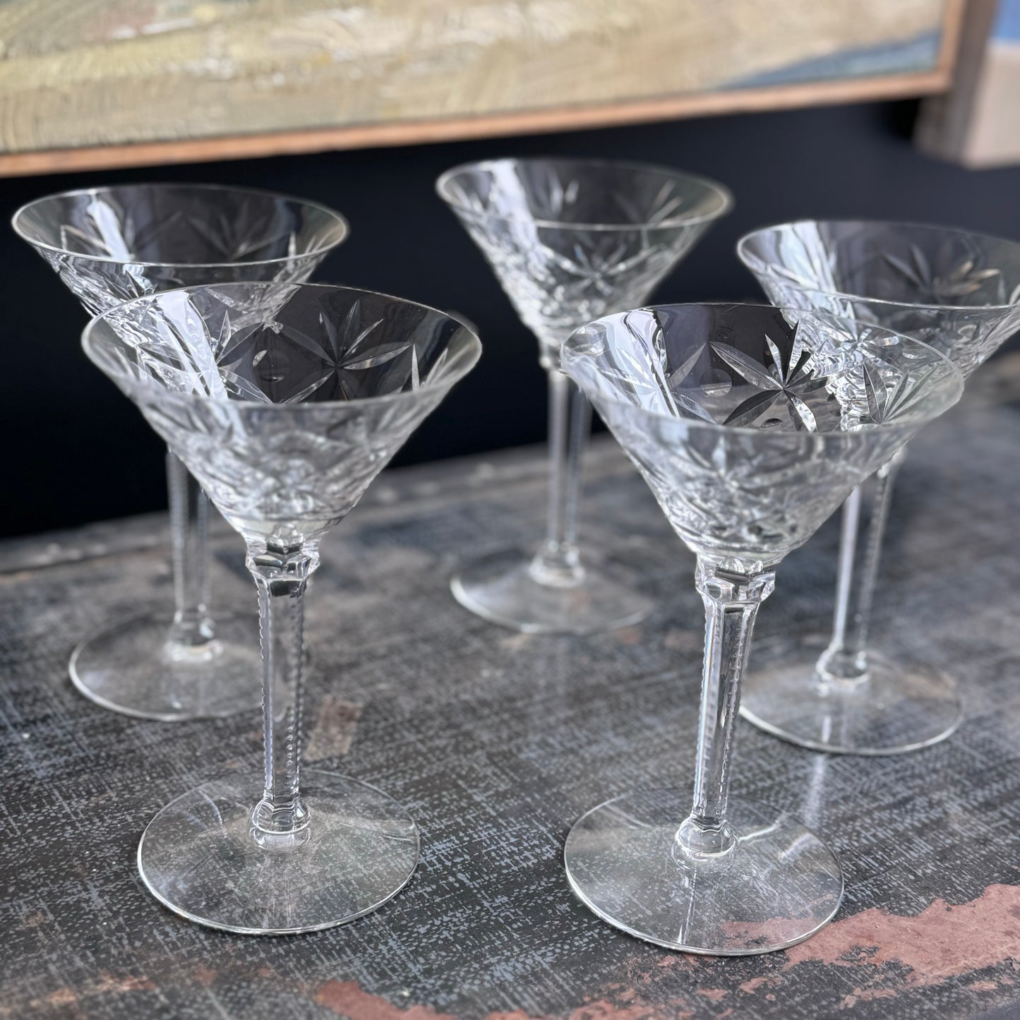 Hector Vintage Martini Glasses