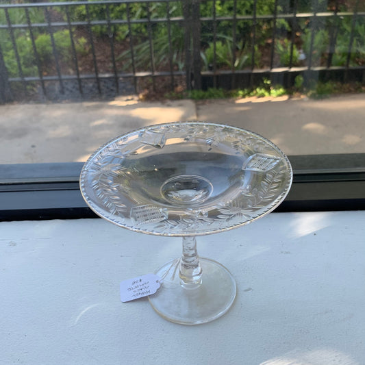 Muriel Glass Compote