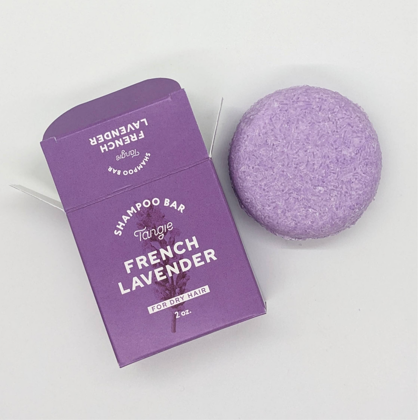 French Lavender Spring Shampoo Bar. Tangie. Zero Waste. USA