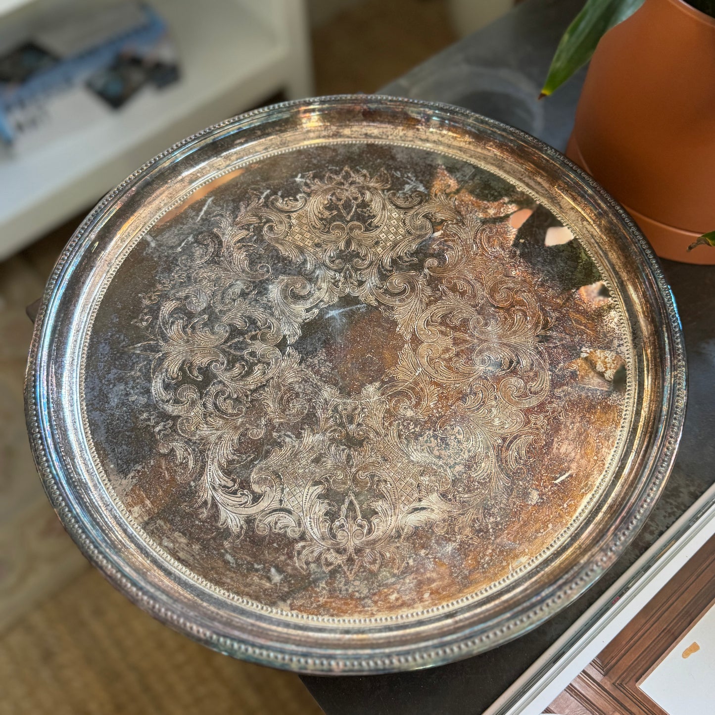 Anne Silverplate Tray