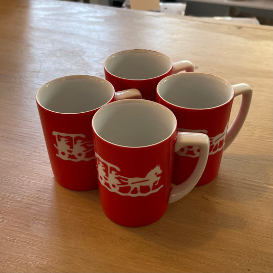 Vintage Benjamin of Mackinac Island Mug Set