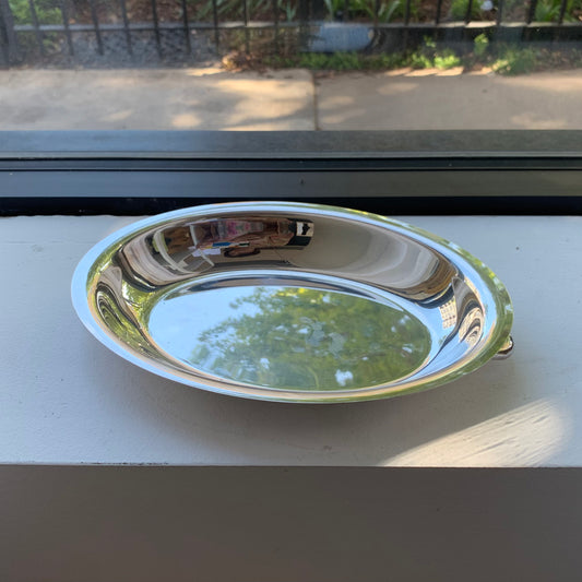 Silver-Plated Oval Platter