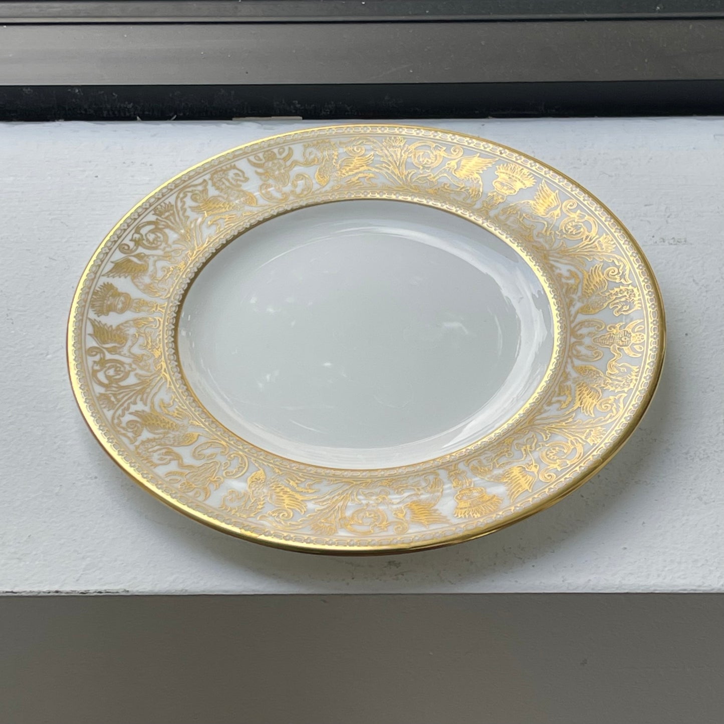 Gold Florentine Small Plate