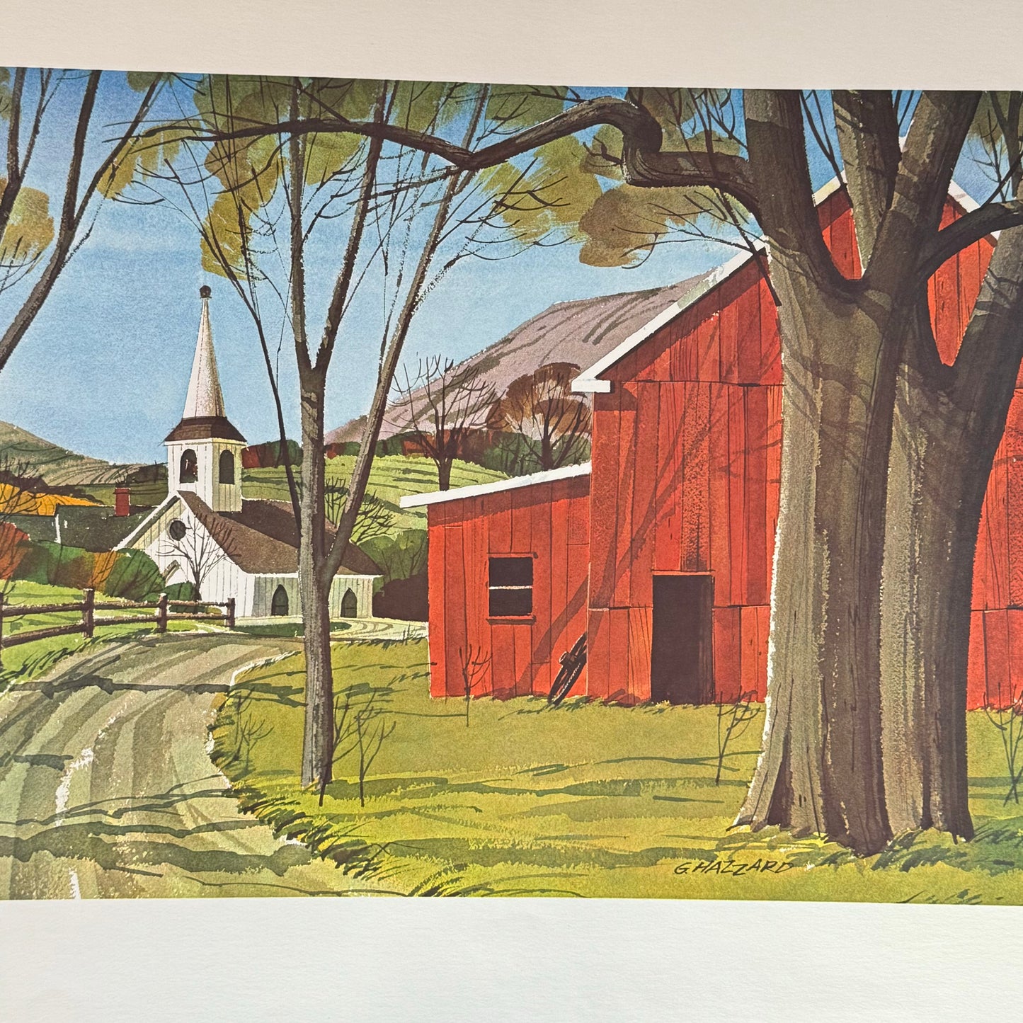Gerald Hazzard Watercolor Prints