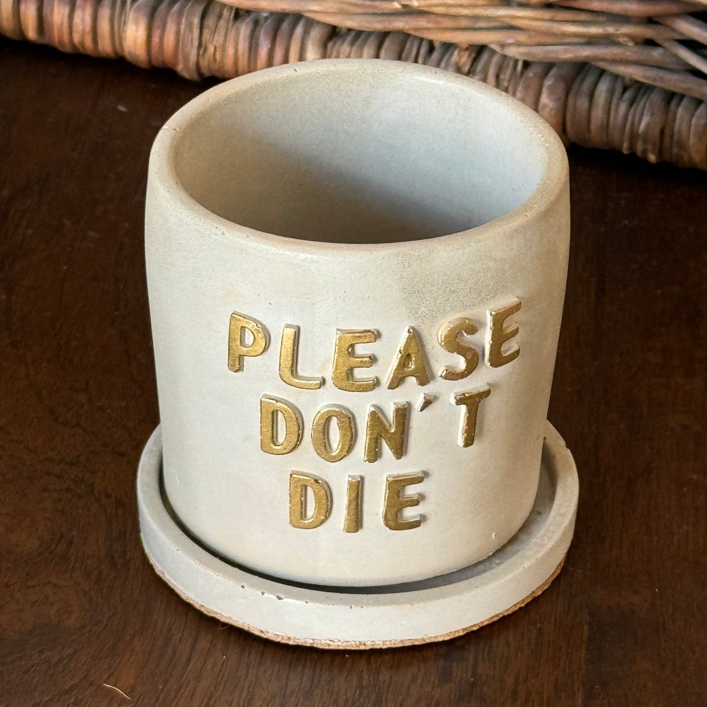 Please Don’t Die Planter