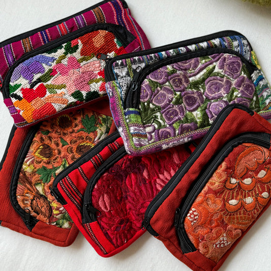 Mita Embroidered Pouches