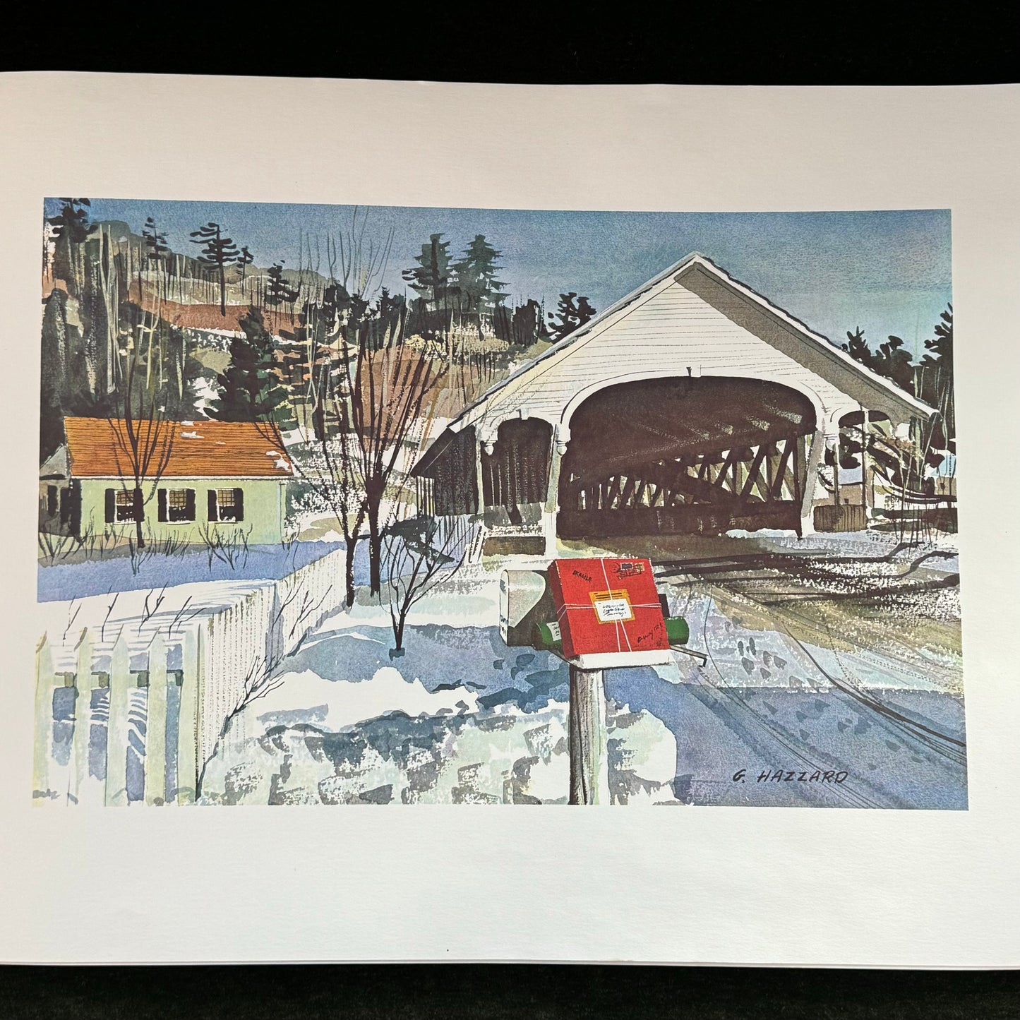 Gerald Hazzard Watercolor Prints
